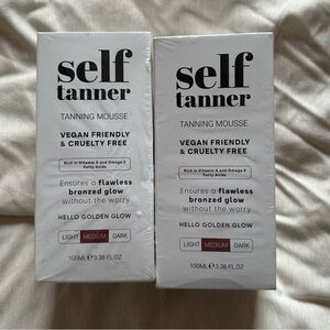Self Tan Mousse - MEDIUM - w/ mitt - NEW! PACK OF 2